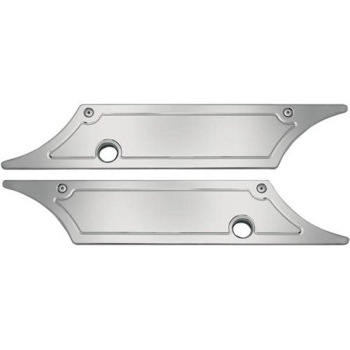 Pro-One Performance - Pro-One Performance Saddlebag Latch Covers - Chrome - Smooth - PO104710