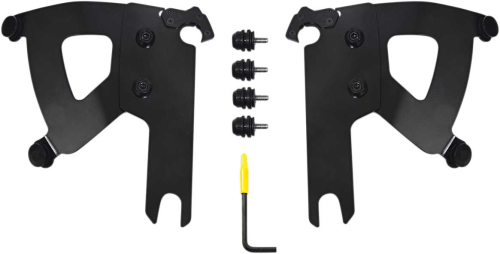Memphis Shades - Memphis Shades Trigger Lock Mount Kit for Road Warrior Fairing - Black - MEB2040