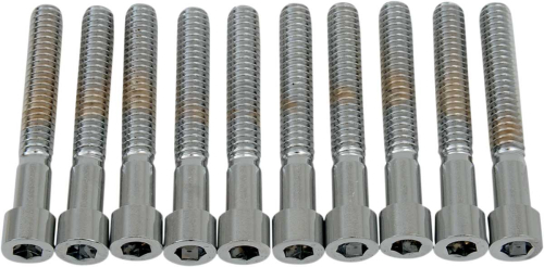 Drag Specialties - Drag Specialties Coarse-Thread Socket-Head Bolts - 1/4in.-20 x 1 3/4in. - MPB184S