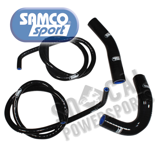 SAMCO Sport - SAMCO Sport Radiator Hose Kit - Black - KAW-89BLK