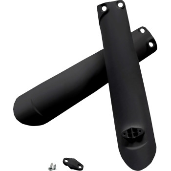 UFO Plastics - UFO Plastics Fork Slider Protector - Black - YA04895#001
