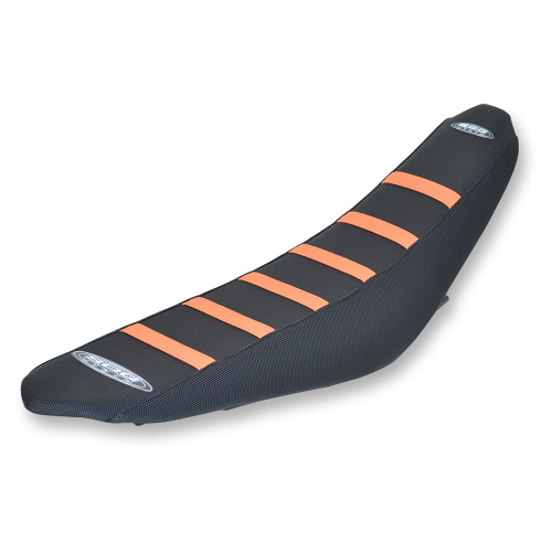 SDG - SDG 6-Rib Gripper Seat Cover - Black/Orange Ribs - 95935OK