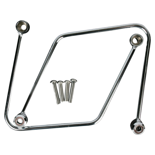 Cobra - Cobra Saddlebag Supports - Chrome - 02-6265