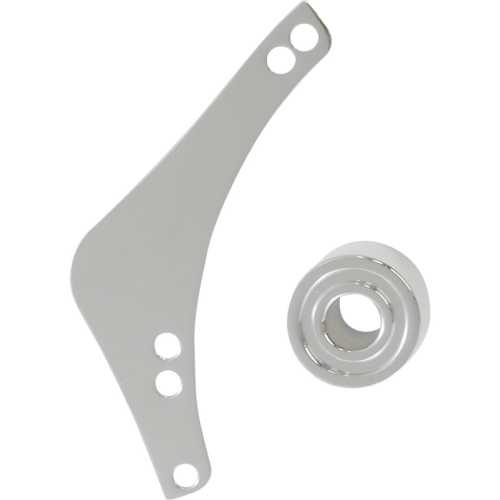 Arlen Ness - Arlen Ness Replacement Breather Bolt Cover Plate - Chrome - Left - 600-053