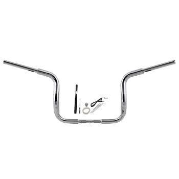Fat Baggers, Inc. - Fat Baggers, Inc. 1-1/2in. EZ Install Round Top Handlebar Kit - Chrome - 819412