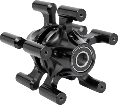Arlen Ness - Arlen Ness Spider Hub Kit for Front Wheels - Black Anodized - 71-660