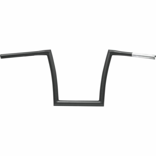 Todds Cycle - Todds Cycle 1-1/4in. Strip Handlebar - 14in. - Flat Black - 0601-3134
