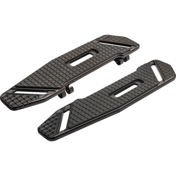 Arlen Ness - Arlen Ness SpeedLiner Floorboards - Black - 410-020