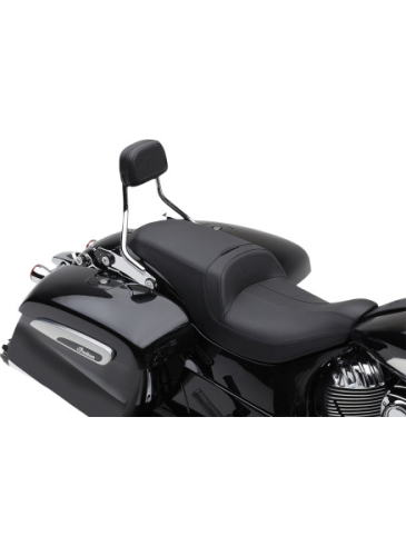 Cobra - Cobra Short Detachable Backrest - Chrome - 502-2200