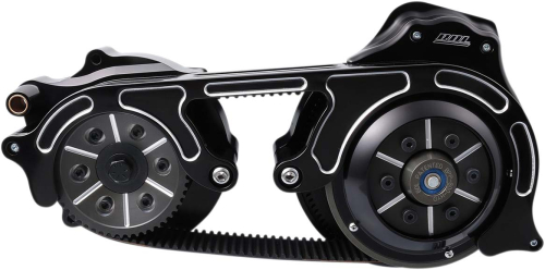 Belt Drives Ltd - Belt Drives Ltd 2in. Open Belt Drive Kit - Black - TC2PBH-2-B