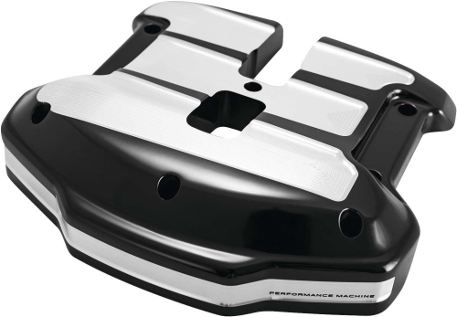 Performance Machine - Performance Machine Scallop Rocker Box Covers - Contrast Cut - 0177-2070-BM