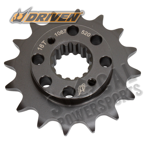 Driven Racing - Driven Racing Steel Front Sprocket - 16T - 1067-520-16T