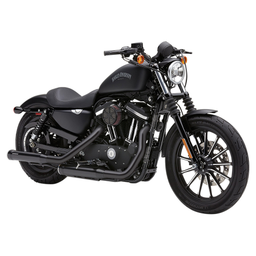 Cobra - Cobra Heat Shields for 3in. Slashcut Slip-On Mufflers - Black - 6031HSRB