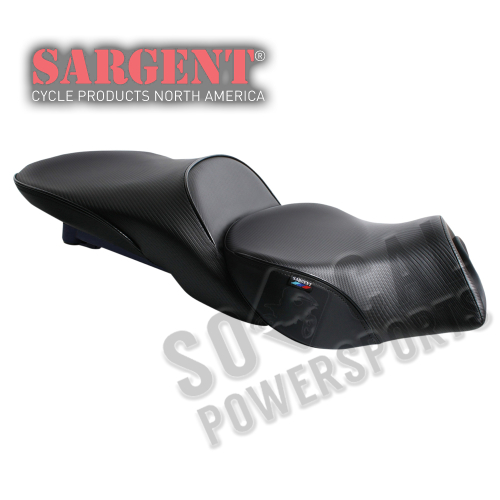 Sargent - Sargent World Sport Performance Seat with Red Welt - Standard - Sargent Italian Detail Tag - WS-644-19