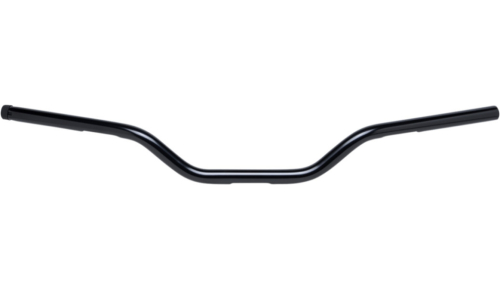 Biltwell Inc. - Biltwell Inc. 1in. Throttle-By-Wire Tracker Mid Plug Handlebar - Black Electroplated - 6008-2017