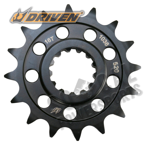 Driven Racing - Driven Racing Steel Front Sprocket - 16T - 1036-520-16T