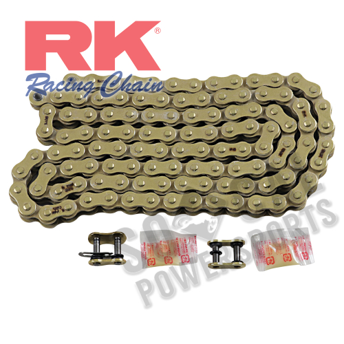 RK - RK 520 Max-O Chain - 120 Links - Gold - 520MAXO-120-GG