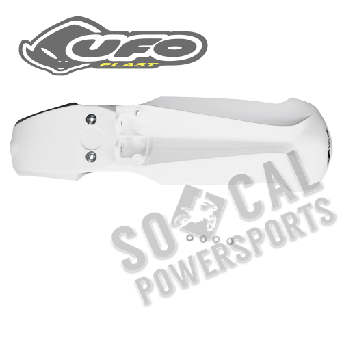 UFO Plastics - UFO Plastics Front Fender - White - KT04050-041