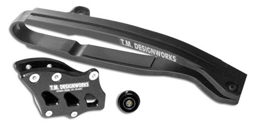 T.M. Designworks - T.M. Designworks Baja-Rally Chain Slide-N-Guide Kit - Black - YCP-K10-BK