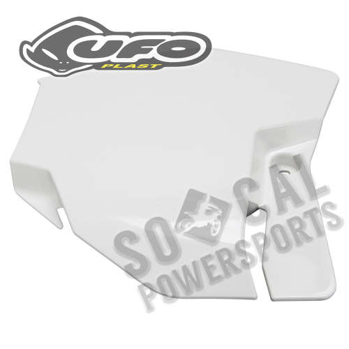 UFO Plastics - UFO Plastics Front Number Plate - White - KT04074-047