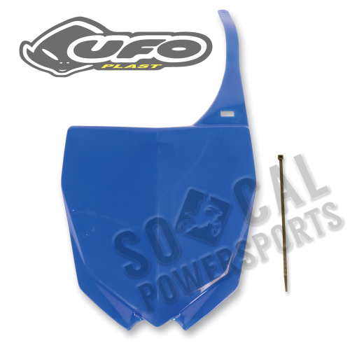 UFO Plastics - UFO Plastics Front Number Plate - Blue - YA04813-089