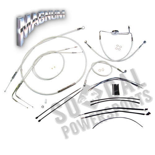 Magnum - Magnum Sterling Chromite II Handlebar Installation Kit for 12-14in. Ape - 387201