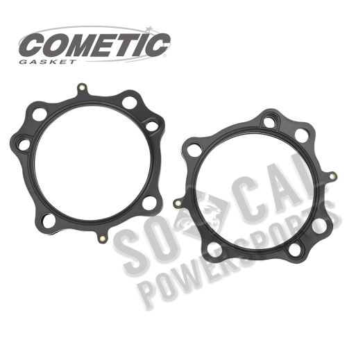 Cometic Gasket - Cometic Gasket Head Gasket for 4.125in Bore S&S Super Sidewinder Plus - MLS - .036in - C9932