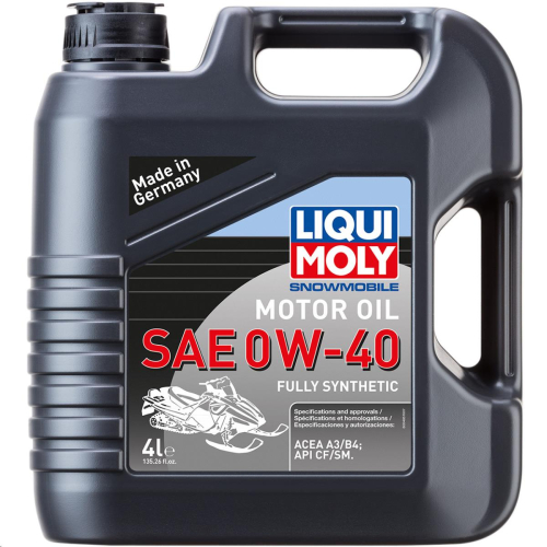 Liqui Moly - Liqui Moly 4T Synthetic Snowmobile Motor Oil - 0W-40 - 4L. - 20150
