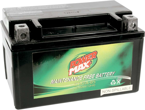 Power Max - Power Max Maintenence-Free Battery - GTX7A-BS