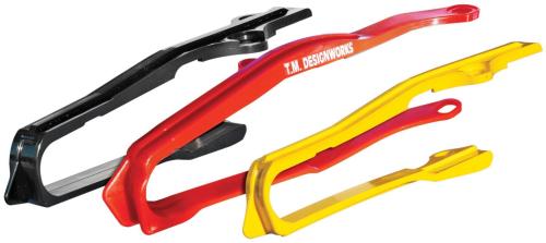 T.M. Designworks - T.M. Designworks Dirt Cross Super Front Chain Slider - Red - DCS-HQV-RD