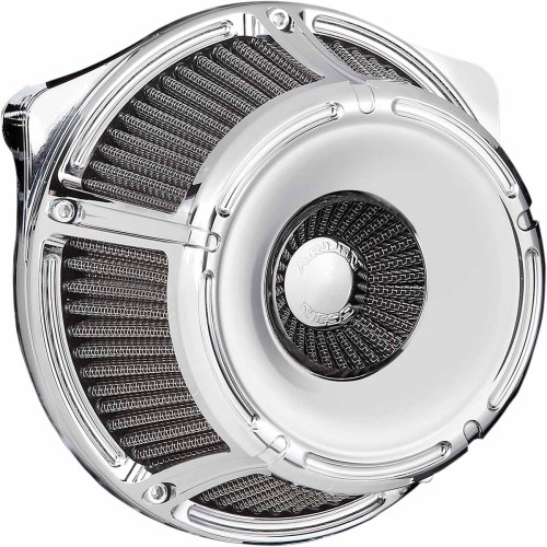 Arlen Ness - Arlen Ness Inverted Series Air Cleaner Kit - Slot Track - Chrome - 18-922