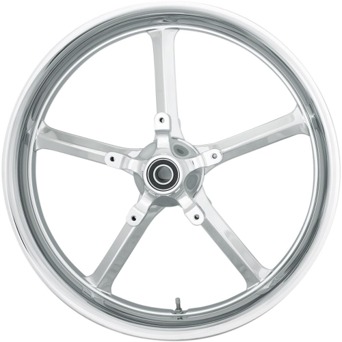 Coastal Moto - Coastal Moto Moto Forged Rockstar Aluminum Front Wheel (Non-ABS) - 21in.x3.25in. - Chrome - 1502-ROC-213-CH