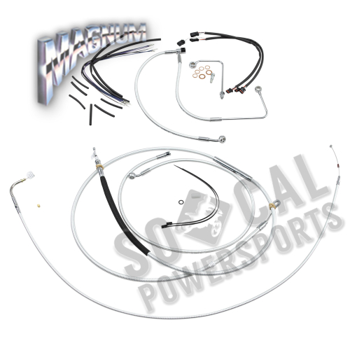Magnum - Magnum Sterling Chromite II Handlebar Installation Kit for 12-14in. Ape - 387881