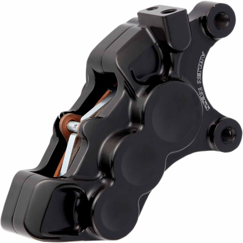 Arlen Ness - Arlen Ness 6-Piston Differential Bore Front Brake Caliper for 11.8in. Rotors - Right Side - Black - 02-217