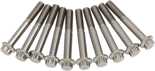 Diamond Engineering - Diamond Engineering 12-Point Stainless Steel Coarse Thread Bolt Refill Packs - 5/16in.-18 x 2 1/4in. - TC0522HP-10