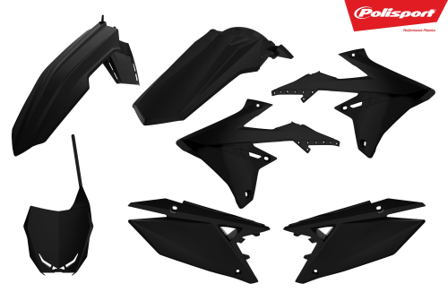 Polisport - Polisport Plastic Kit - Black - 90765