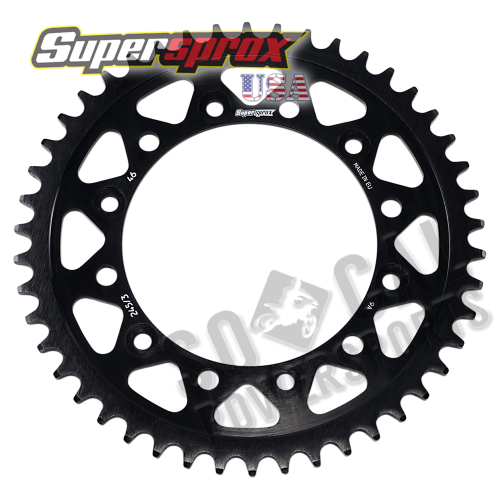 Supersprox - Supersprox Edge Rear Sprocket - 46T - RFA-2453-46-BLK