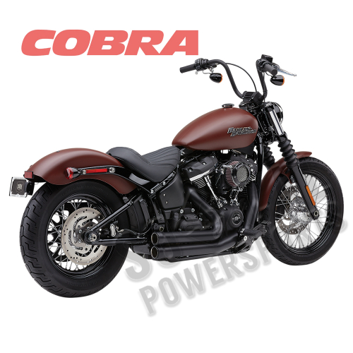 Cobra - Cobra Speedster 909 Exhaust System - Black - 6712B