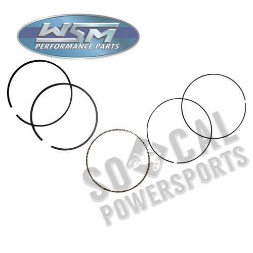 WSM - WSM Piston Ring Set - 83.00mm Bore - 51-540