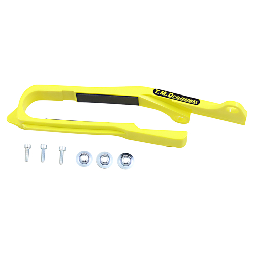 T.M. Designworks - T.M. Designworks Dirt Cross Super Front Chain Slider - Yellow - DCS-S25-YL