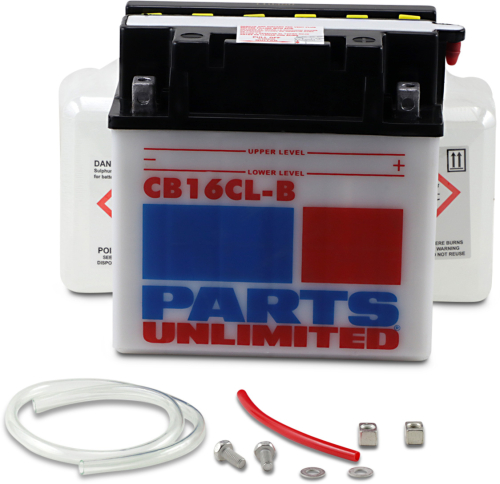 Parts Unlimited - Parts Unlimited 12V Heavy Duty Battery Kit - CB16CL-B-FP