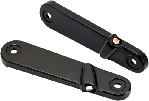 Joker Machine - Joker Machine Smooth Streamliner Front LED Turn Signals - Black - 05-211-1
