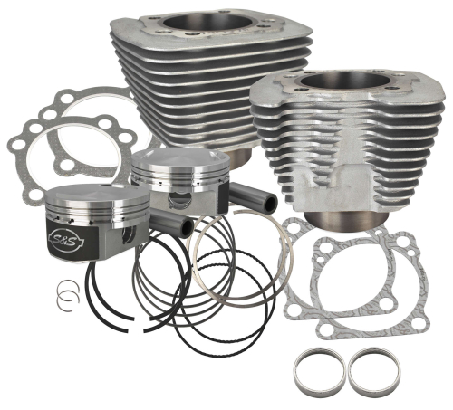 S&S Cycle - S&S Cycle 1250CC Conversion Kit - 10.3:1 Compression - Silver - 910-0689