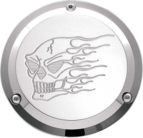 Joker Machine - Joker Machine Billet Derby Cover - Hot Head Chrome - 921017HHC