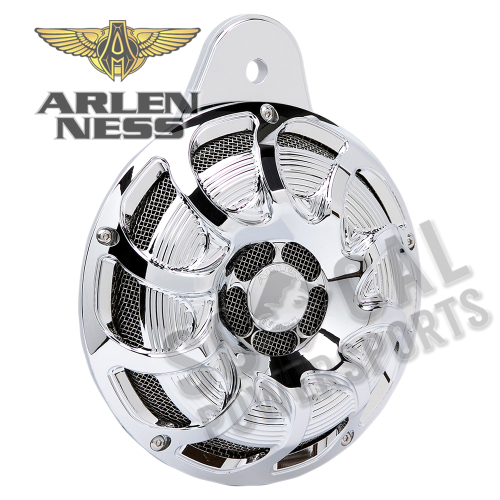 Arlen Ness - Arlen Ness Horn Cover - Drift - Chrome - 70-257