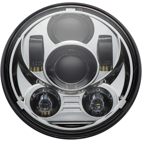 Custom Dynamics - Custom Dynamics LED Headlamp - 5.75in. - Chrome - CD-575-C