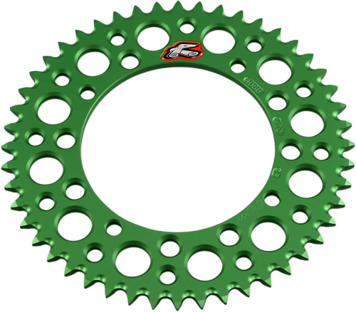 Renthal - Renthal Ultralight Rear Sprocket - 48T - Green - 408U-420-48GEGN
