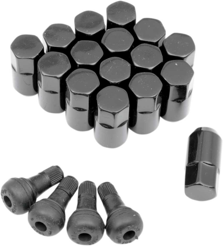 Moose Utility - Moose Utility Lug Nuts - Black - SP300MO201B