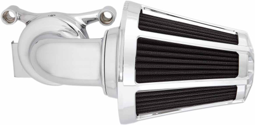 Arlen Ness - Arlen Ness Monster Sucker Air Cleaner Kit with Cover - Beveled - Chrome - 81-031