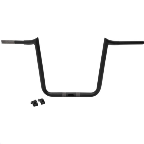 LA Choppers - LA Choppers 1-1/4in. Hefty Prime Ape Handlebars - 16in. Rise - Flat Black - LA-7353-16M